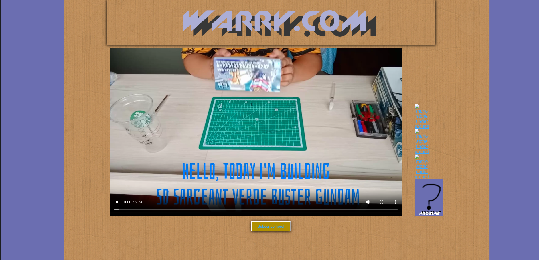 old website from 2021